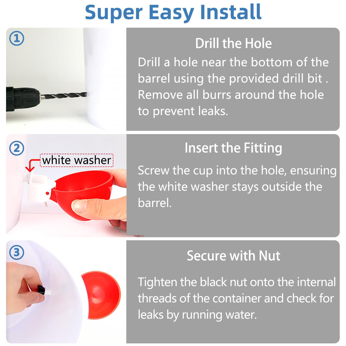 Chicken Waterer Cups K366