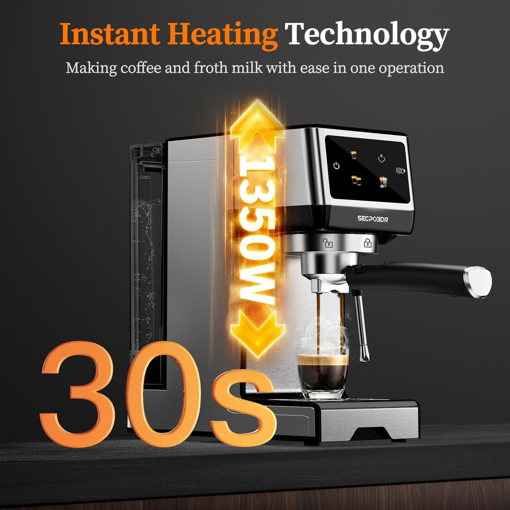 20 Bar Espresso Machine with Milk Frother X459
