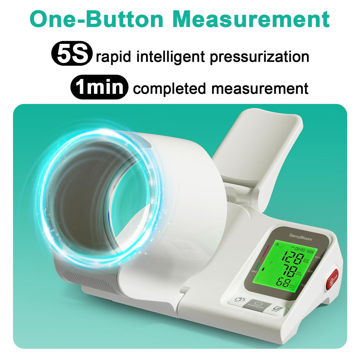 Upper Arm Blood Pressure Monitor XL Cuff K829