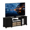 3-Tier Open Shelf TV Stand with Cabinets C875