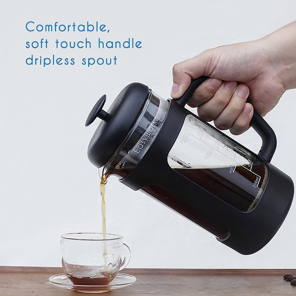 12 oz French Press Coffee Tea Maker with Measuring Coffee Spoon K90848