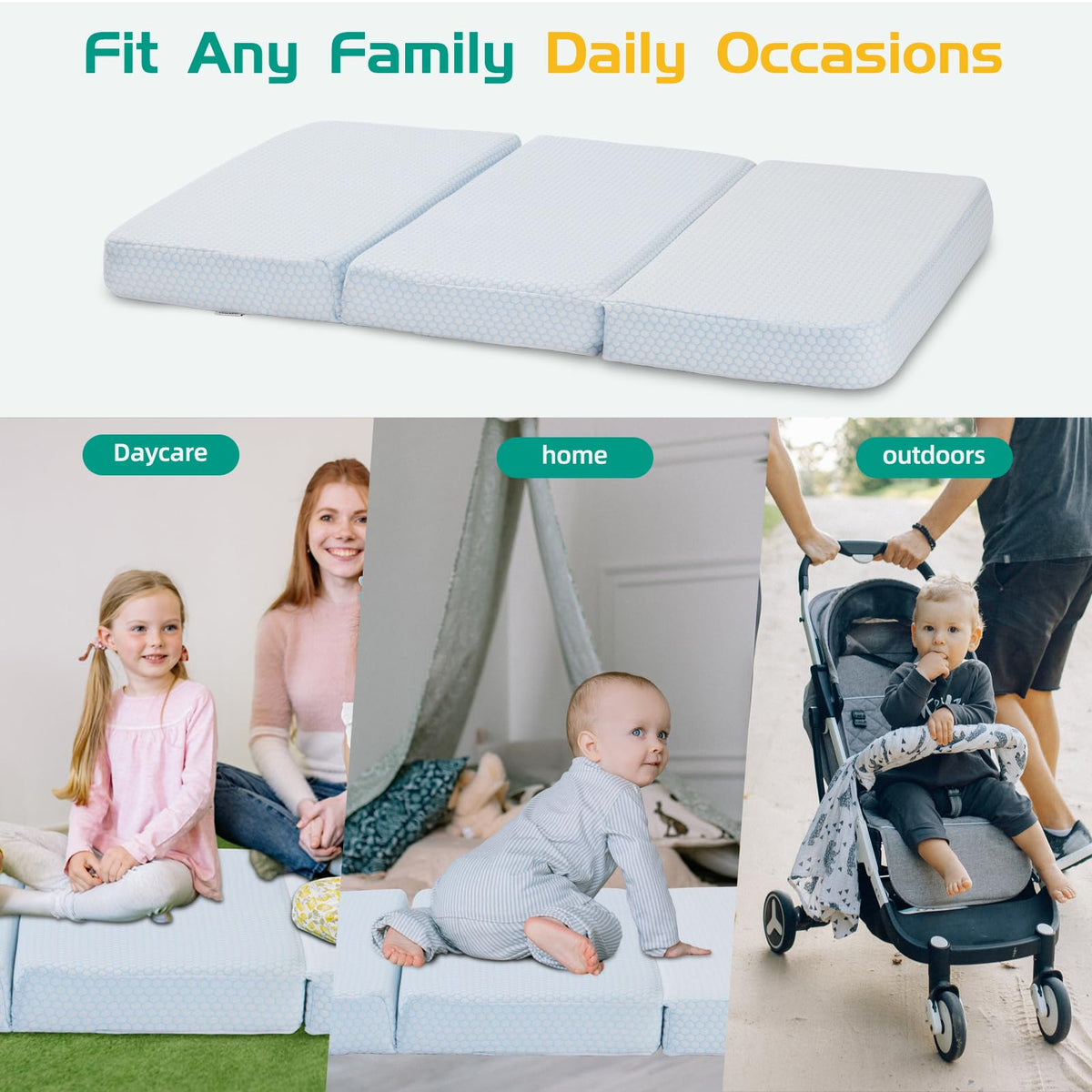 Trifold Pack and Play Mattress N72711