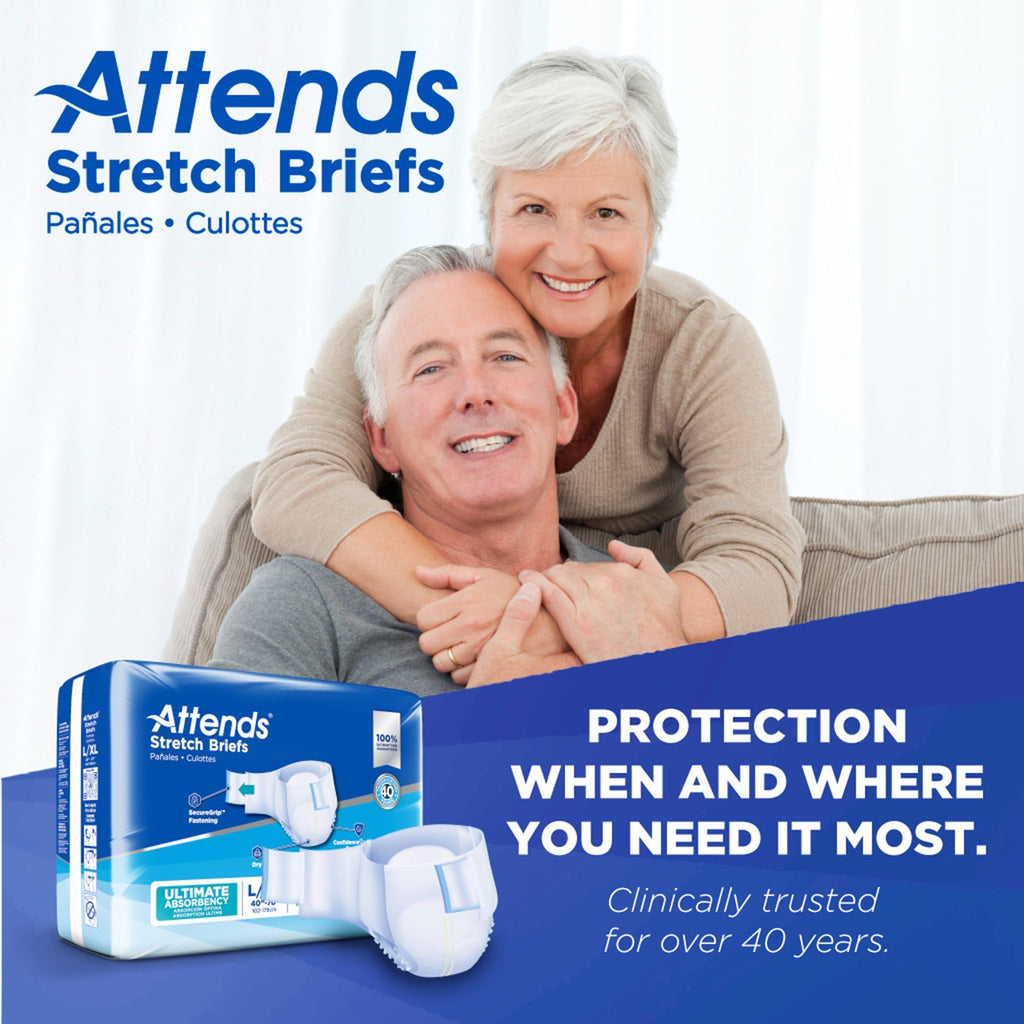 Large/X-Large Adult Incontinence Briefs 96 Ct E66695