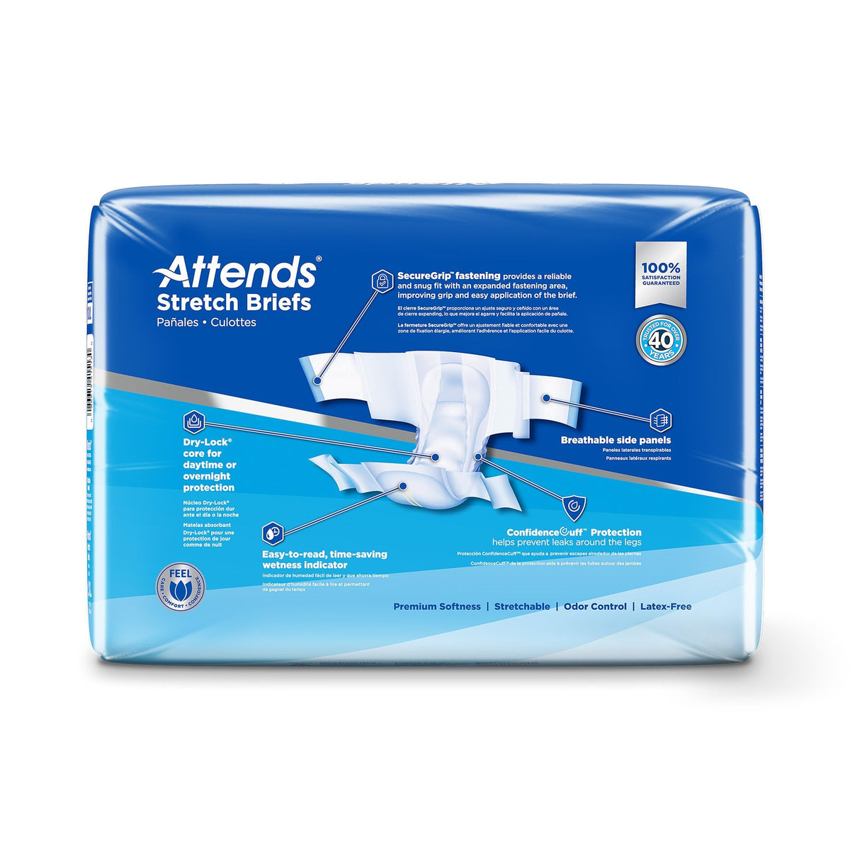 Large/X-Large Adult Incontinence Briefs 96 Ct E66695
