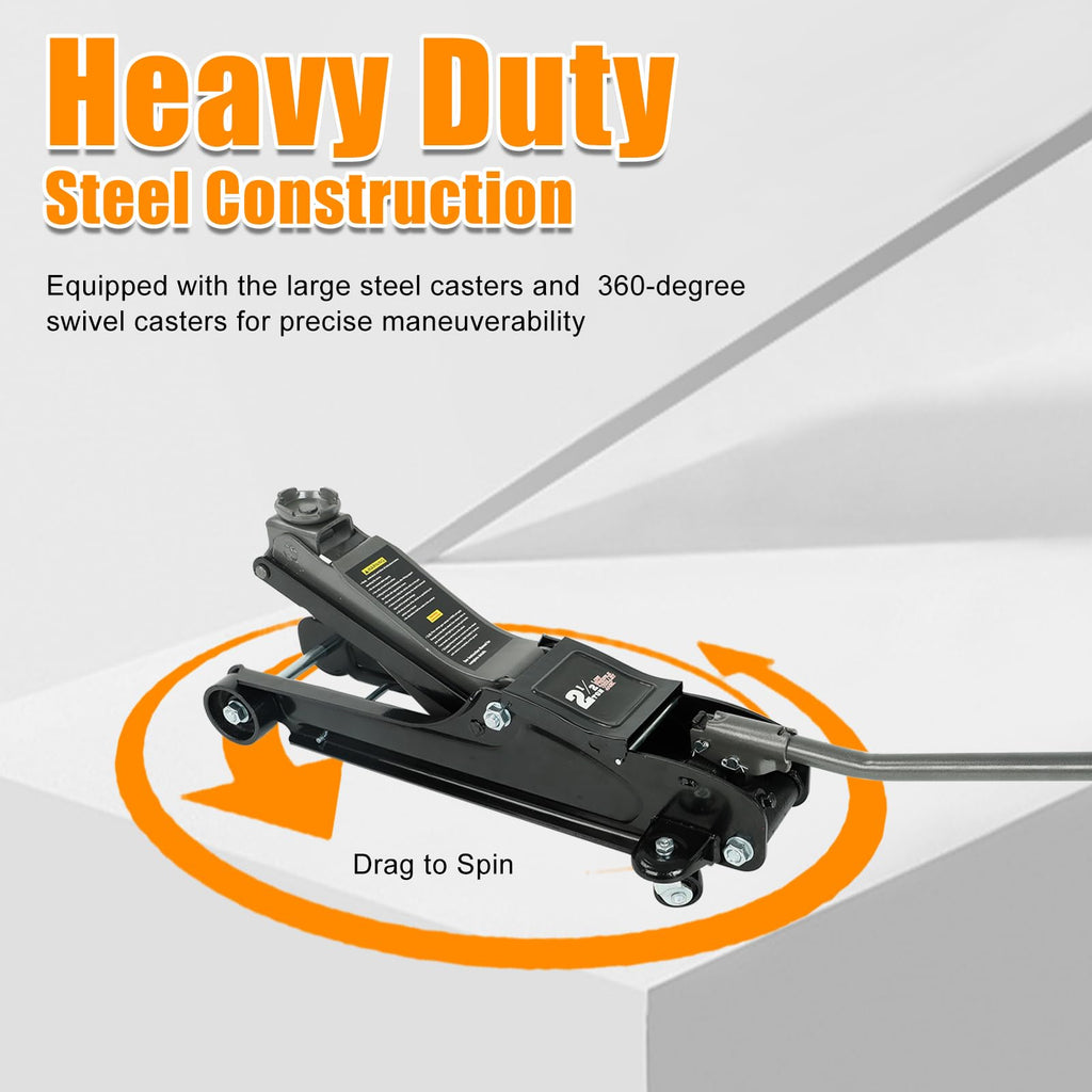 Hydraulic Car Jack with Quick Lift Pump W3280