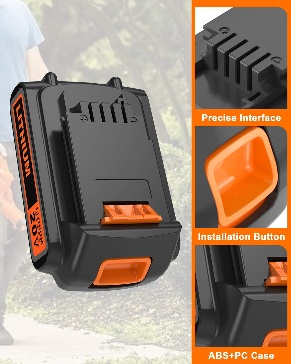 20 Volt MAX 2.0AH Lithium Battery A14617