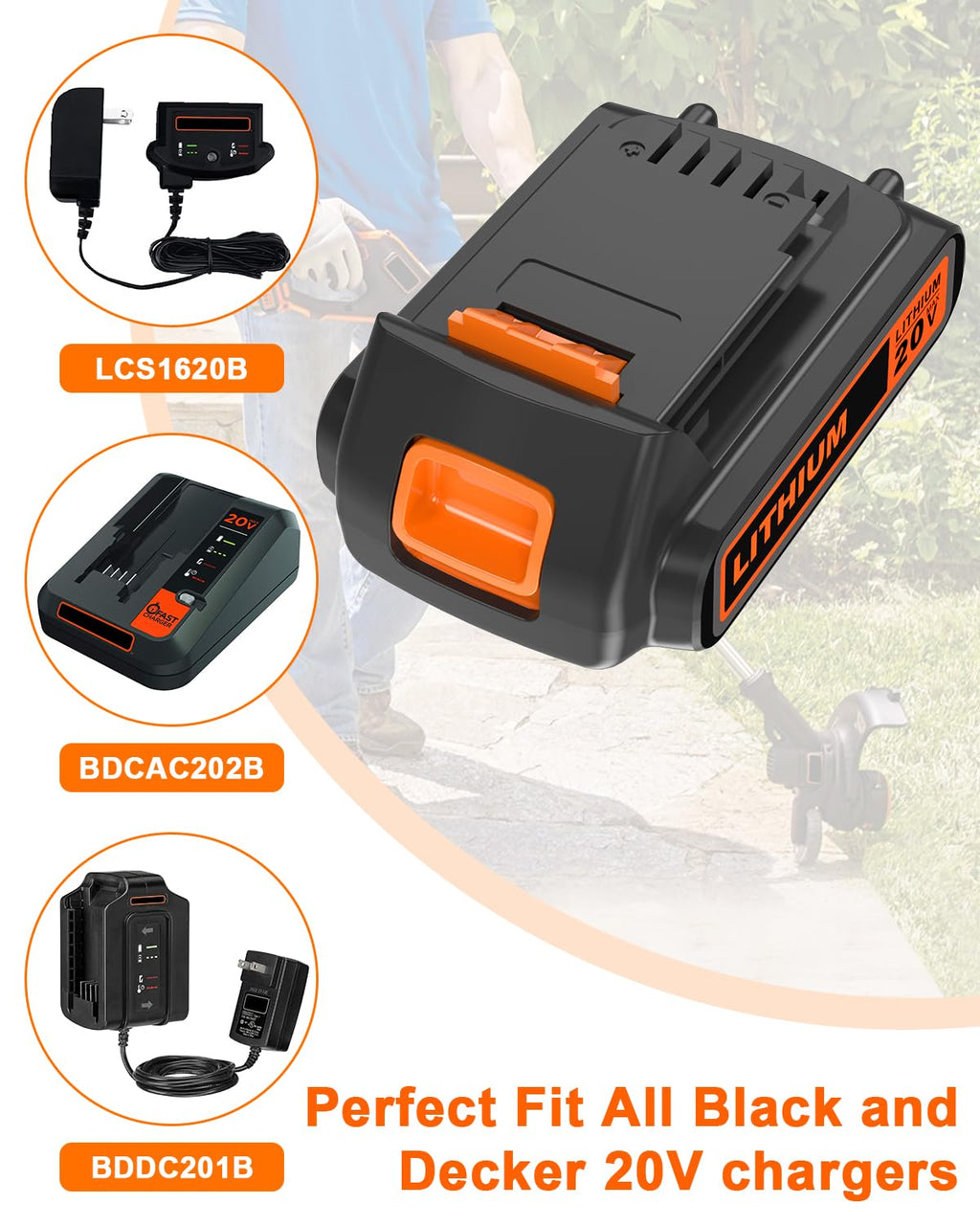20 Volt MAX 2.0AH Lithium Battery A14617