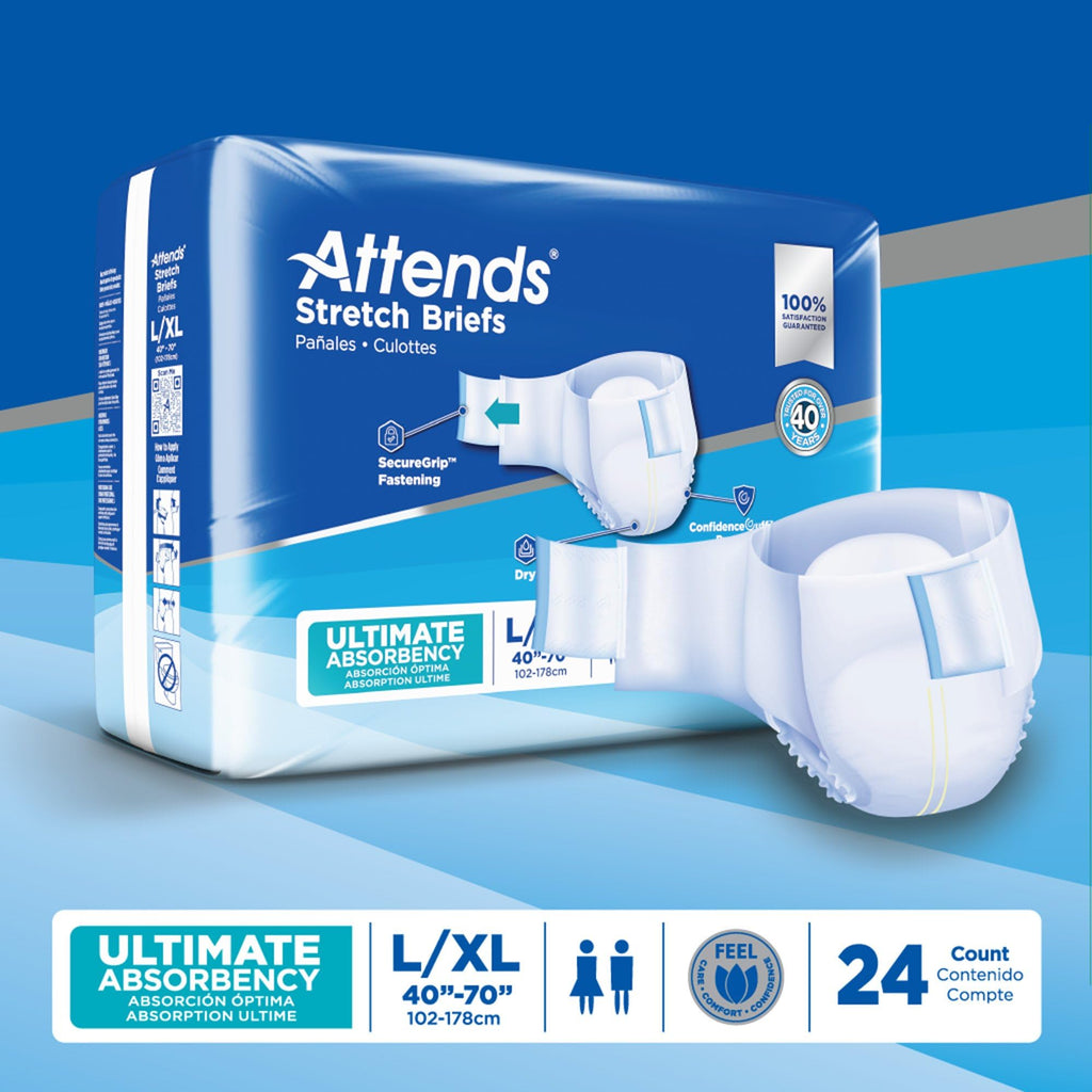 Large/X-Large Adult Incontinence Briefs 96 Ct E66695