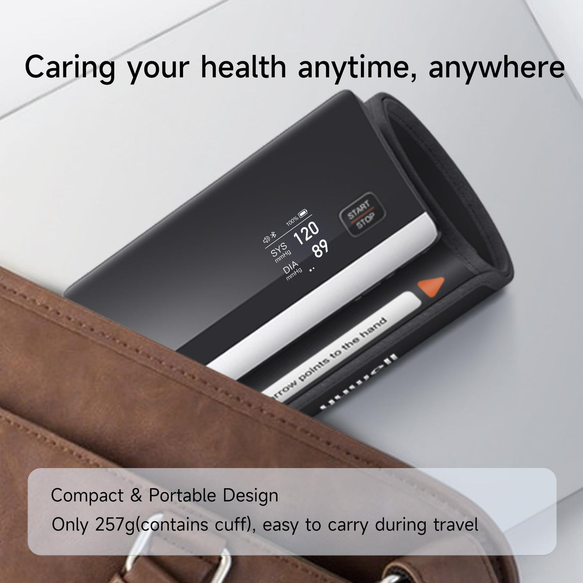 Wireless Upper Arm Blood Pressure Monitor I142862