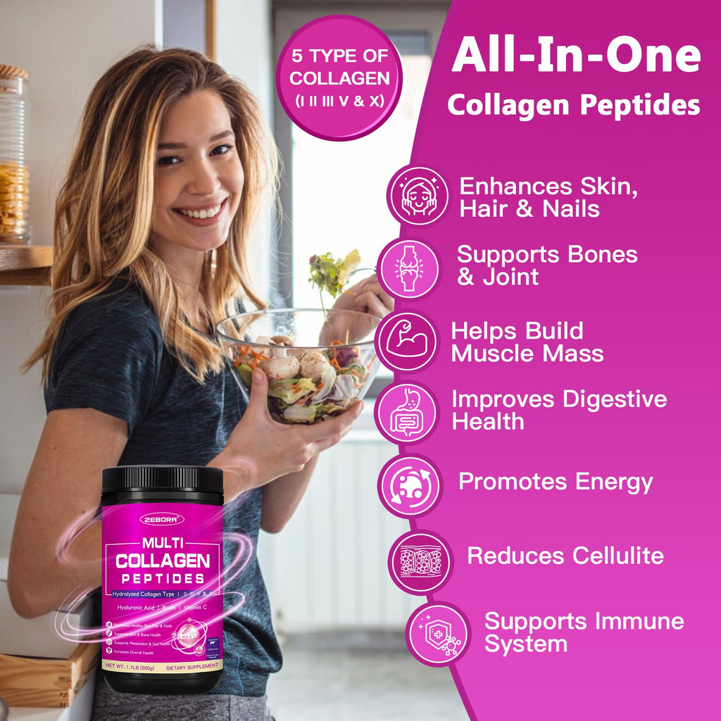 Multi Collagen Peptides Powder E5307
