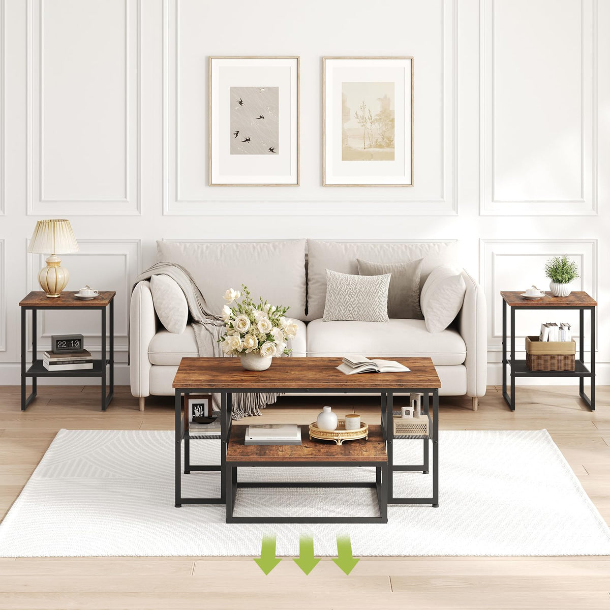 Coffee Table Set of 4 O63461