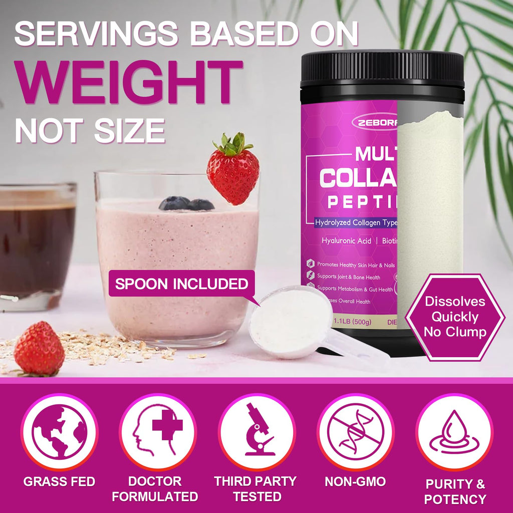 Multi Collagen Peptides Powder E5307