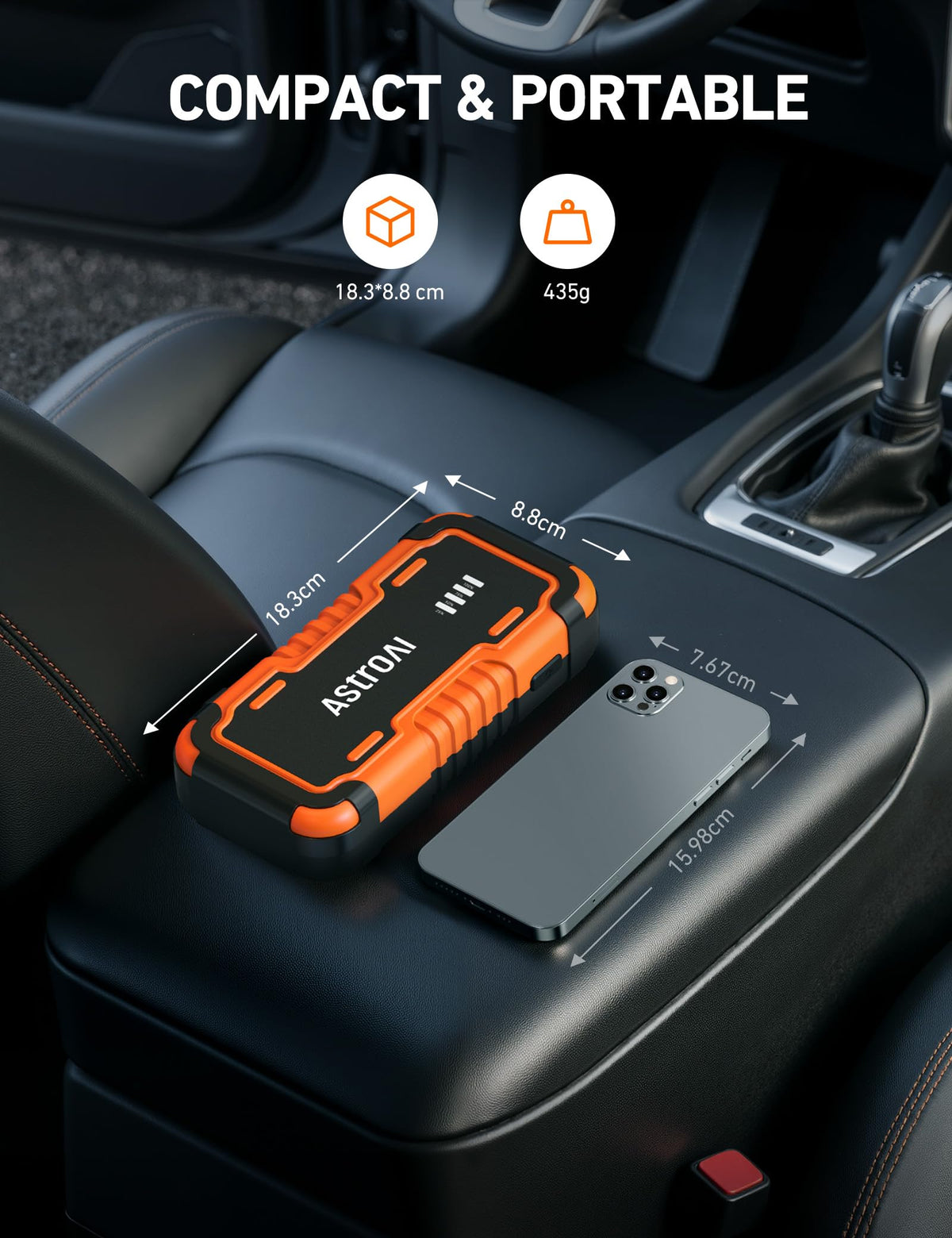 12V 5000A Lithium Car Jump Starter C705