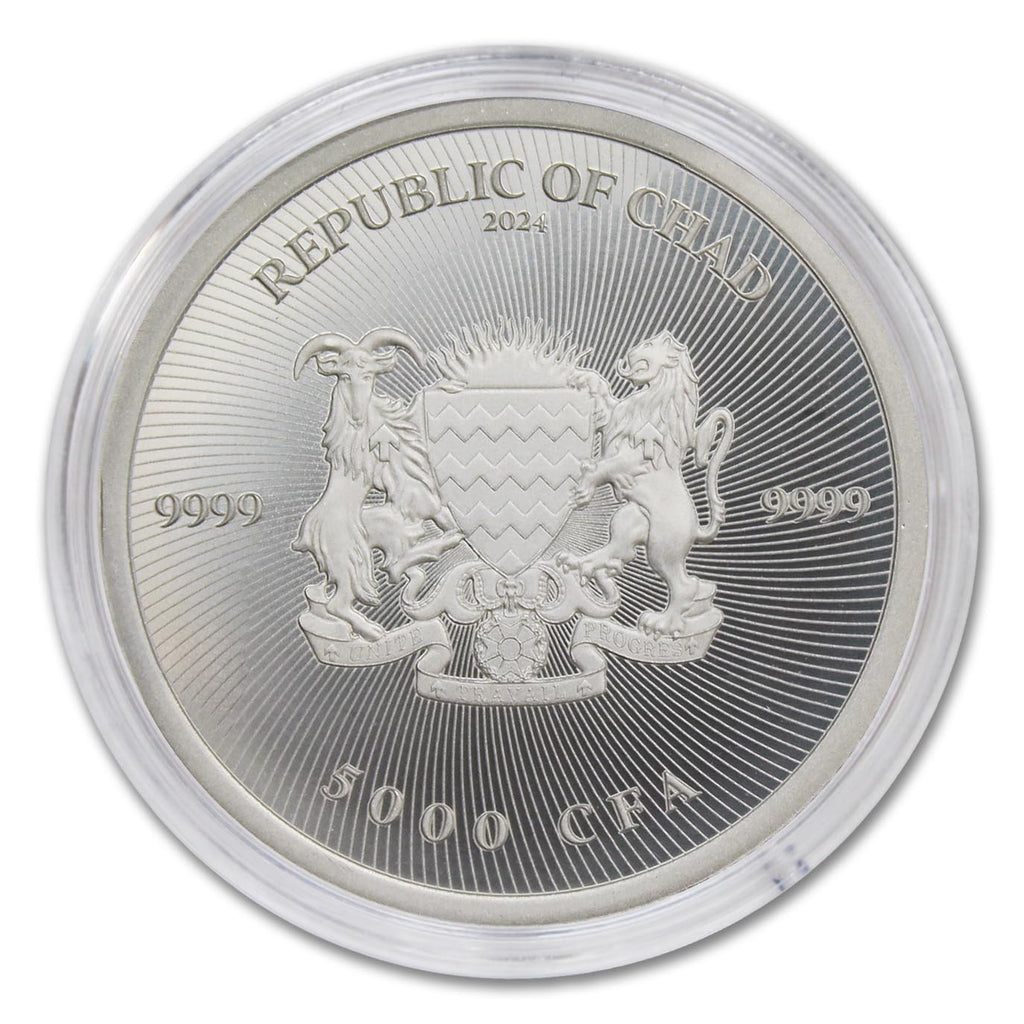 1 oz Silver Cannabis Coin Brilliant Uncirculated in Capsule T565126