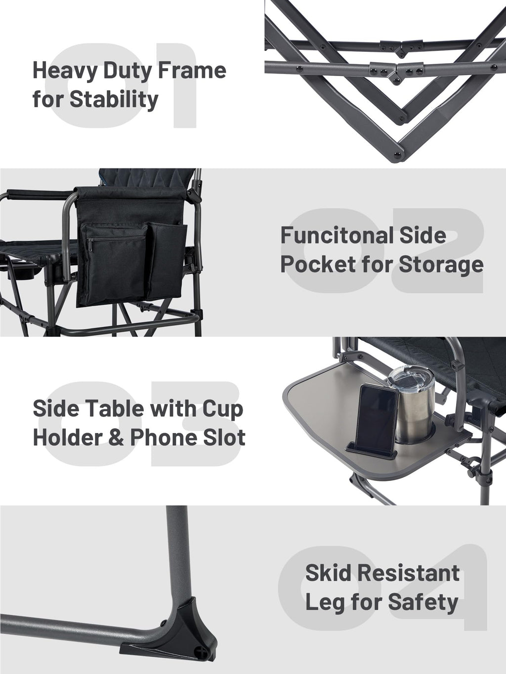 Heavy Duty Camping Chair A285