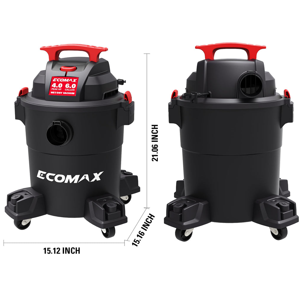 6 Gallon 4 HP Wet Dry Shop Vac V645065