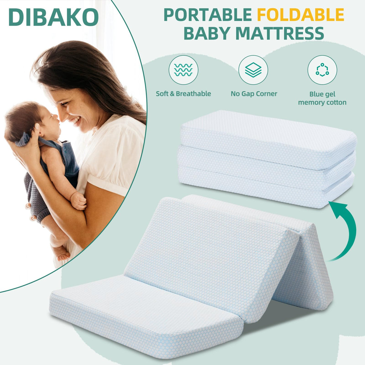 Trifold Pack and Play Mattress N72711