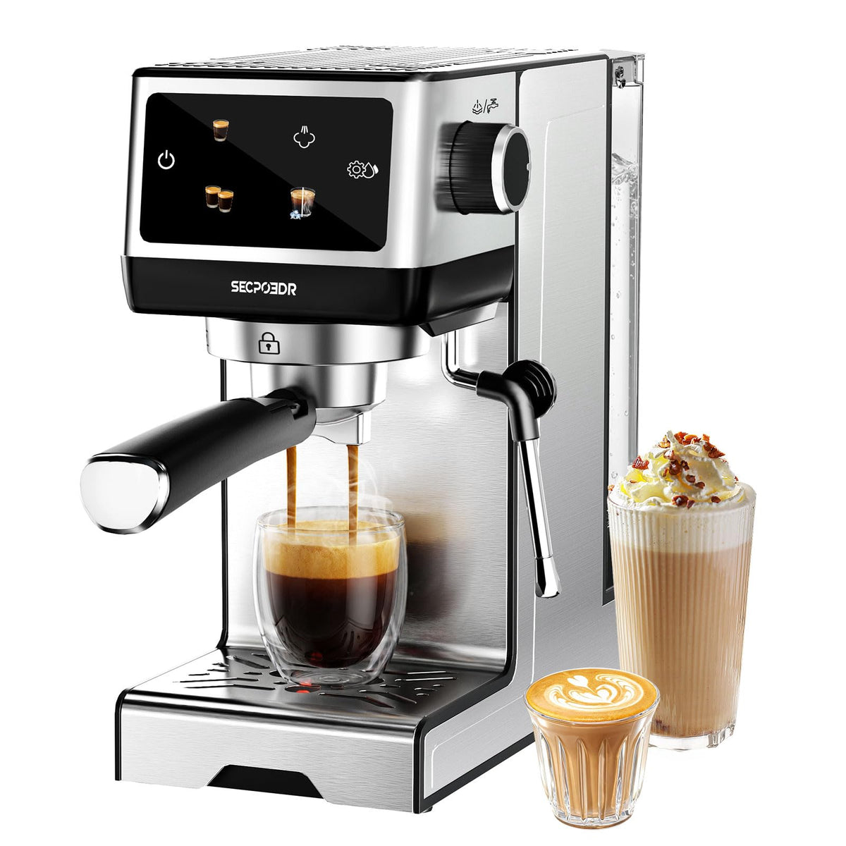 20 Bar Espresso Machine with Milk Frother X459
