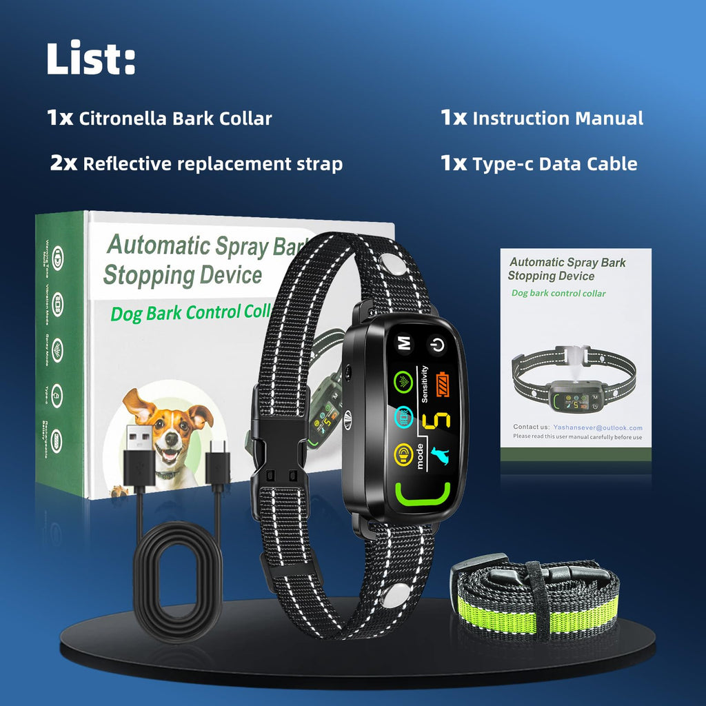 Citronella Bark Collar for Dogs K243386