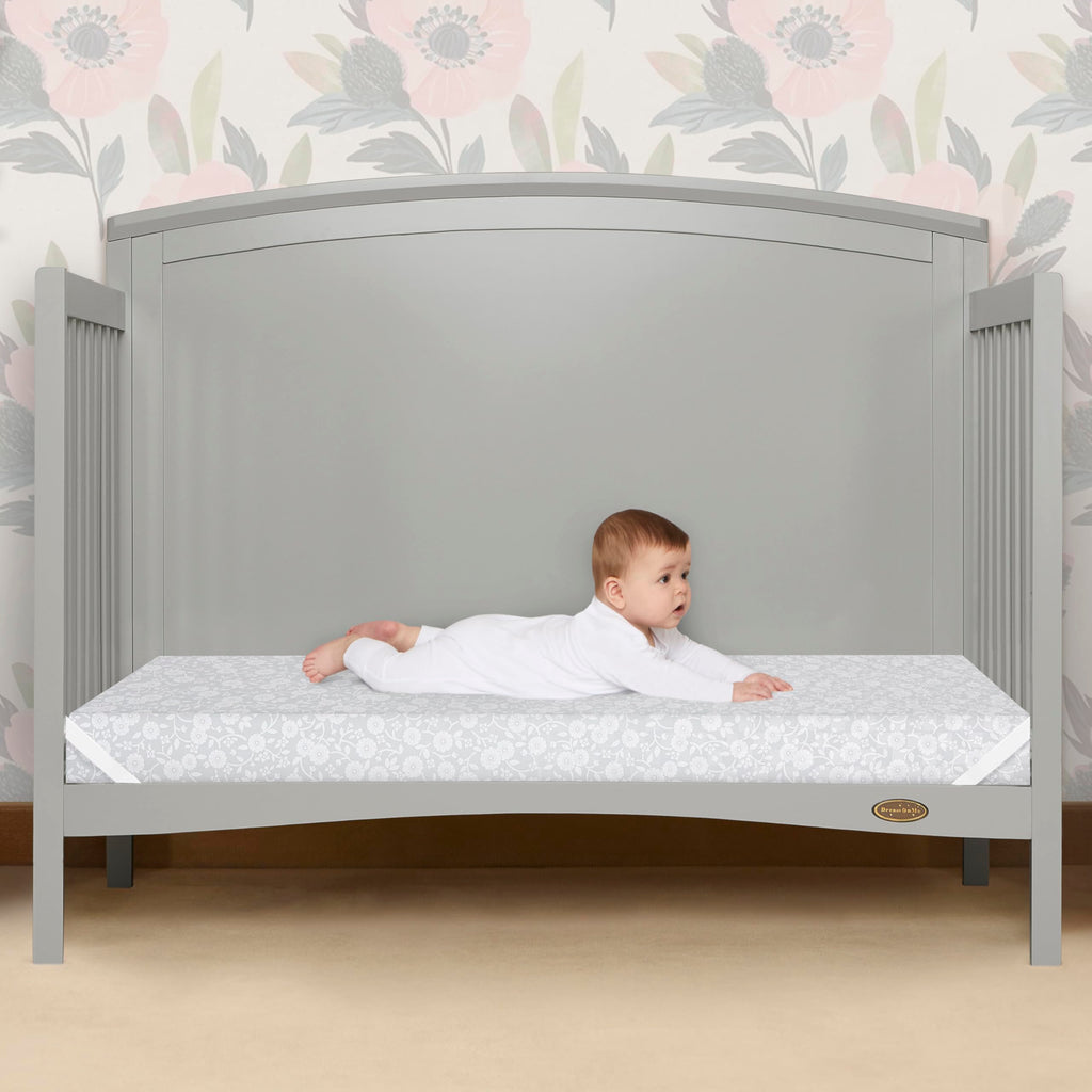 Grey Dual-Sided Crib and Toddler Bed Mattress X101