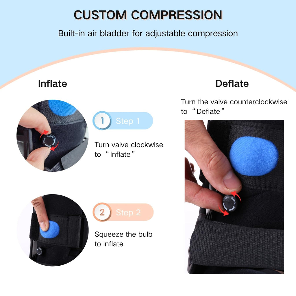 Short Inflatable Orthopedic Walking Boot B7462