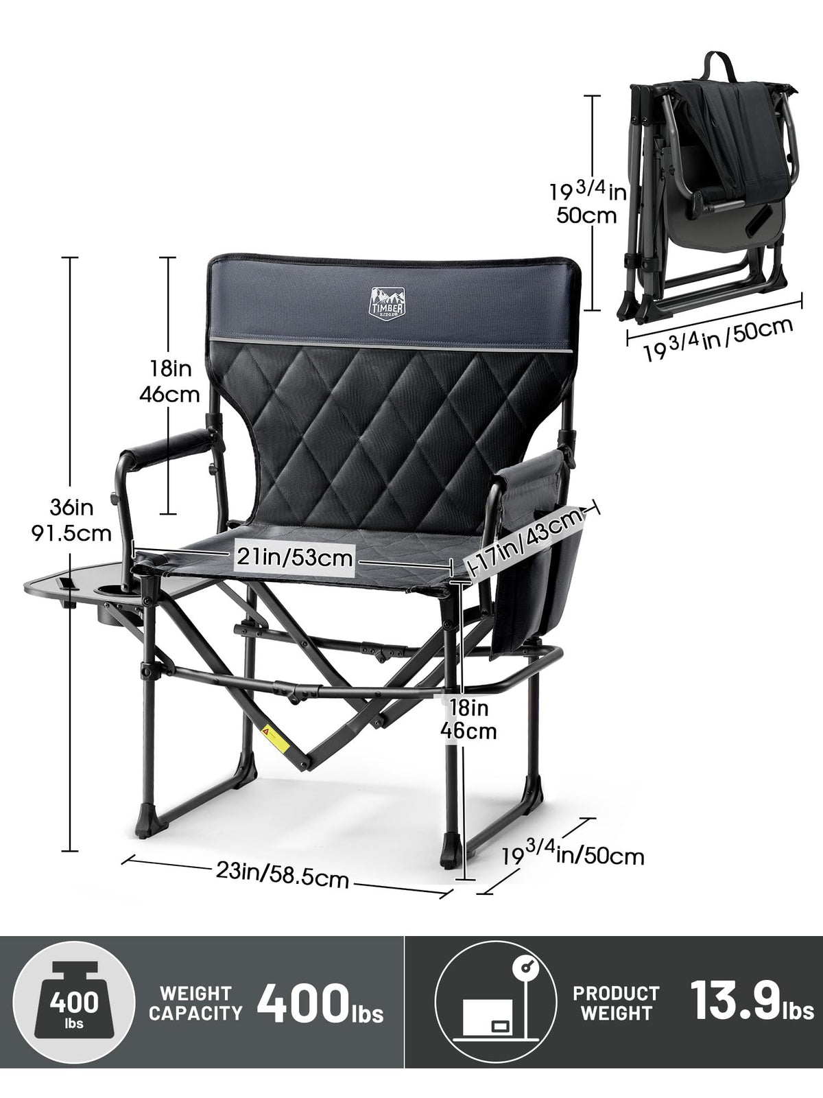 Heavy Duty Camping Chair A285