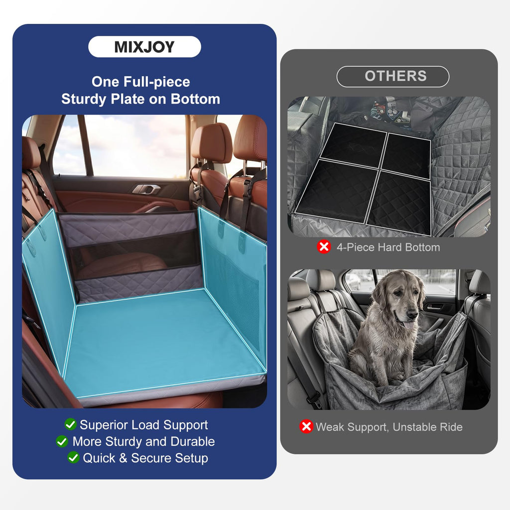 Waterproof Dog Car Seat with Storage Pocket L3345