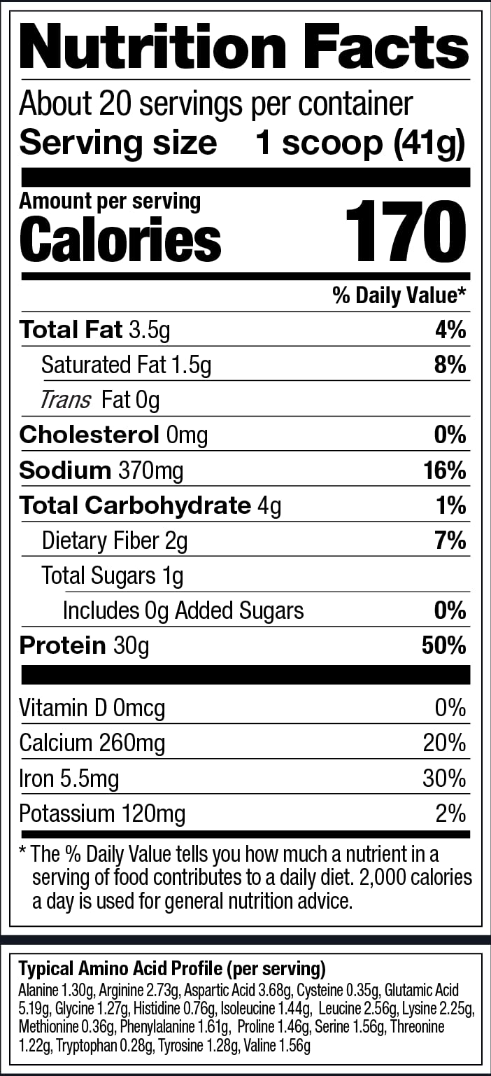 Vegan Vanilla Protein Powder U72122