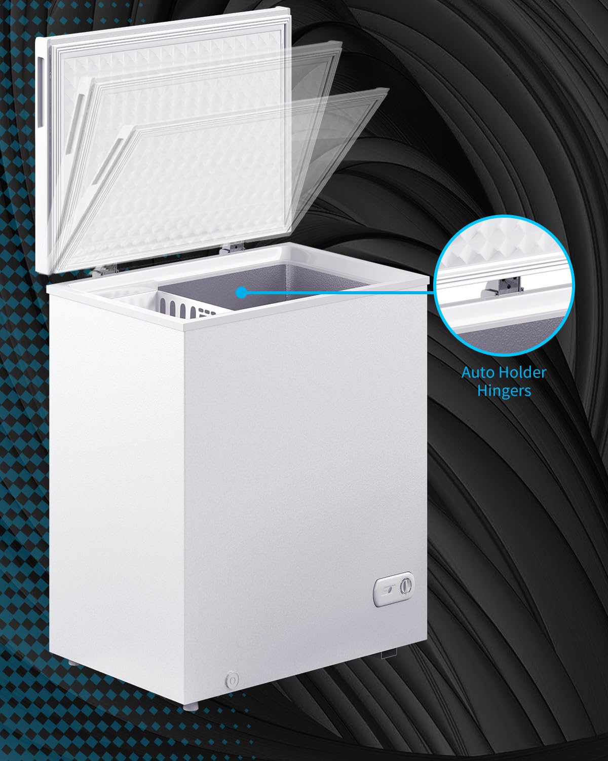White 10.0 Cu Ft Chest Freezer G97485