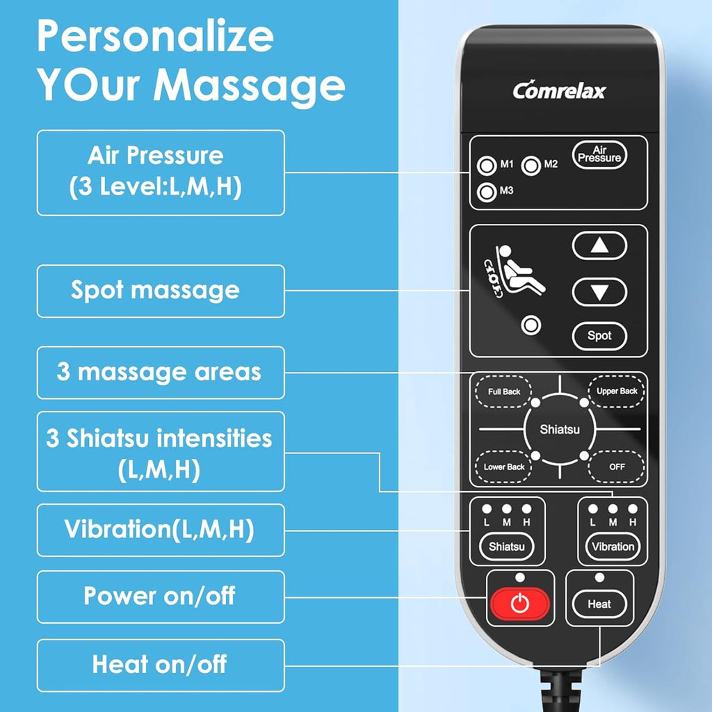 Shiatsu Massage Cushion with Heat M749713
