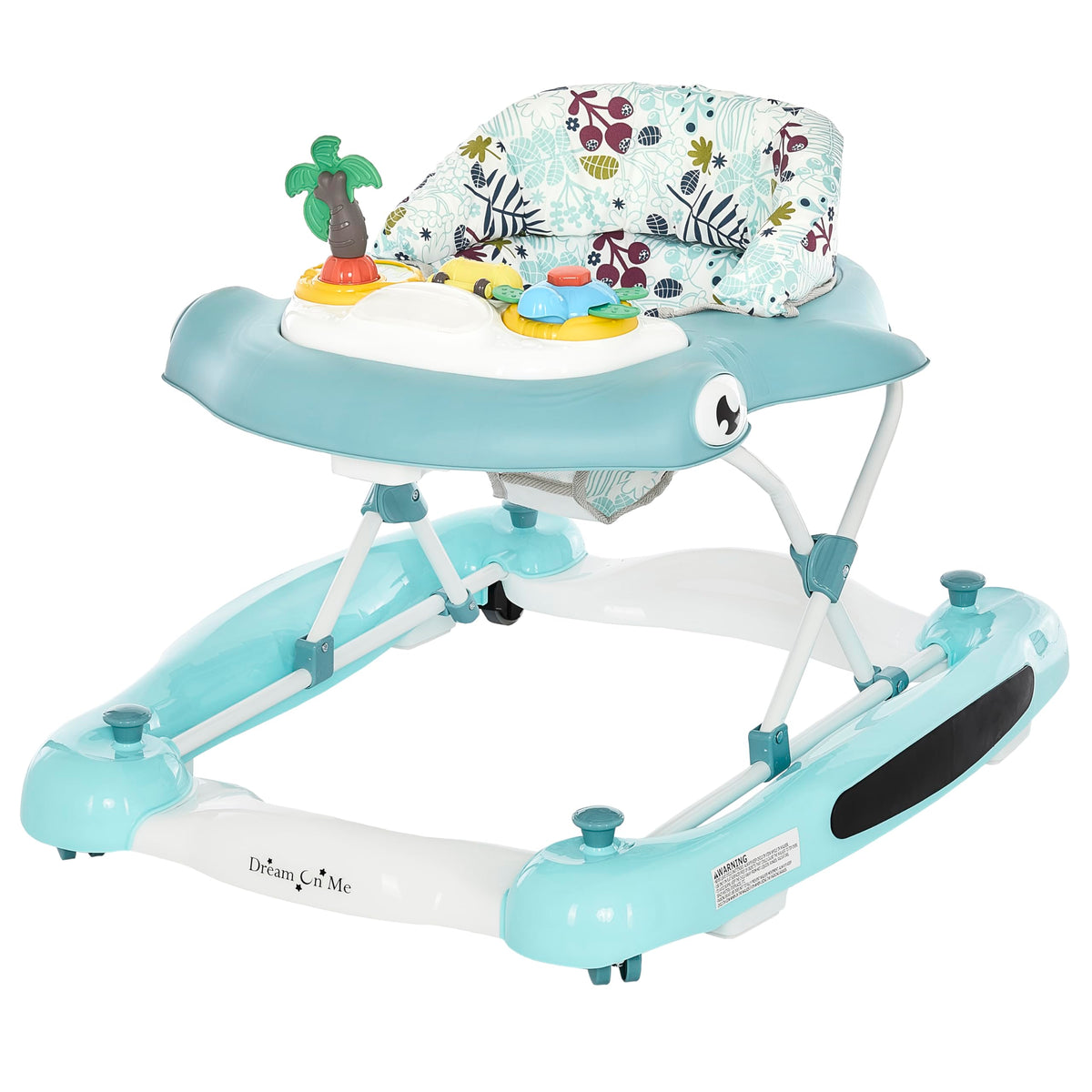 2-in-1 Foldable Baby Walker with Adjustable Height E31813