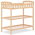 Compact Portable Pinewood Changing Table with Safety Rails G401