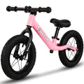 12" No Pedal Balance Bike with Inflatable Rubber Tires W8954