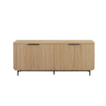 69 Inch Coastal Oak Sideboard Buffet W3267