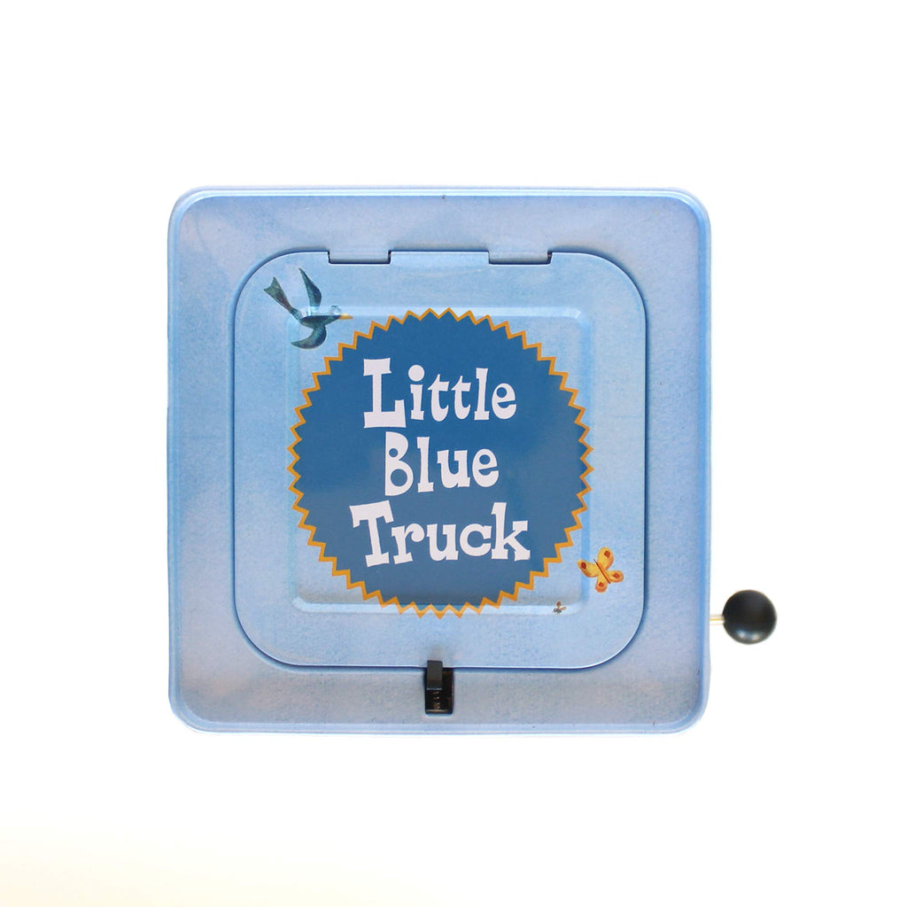 Blue Truck Jack-in-The-Box Plush Toy with Music R82547
