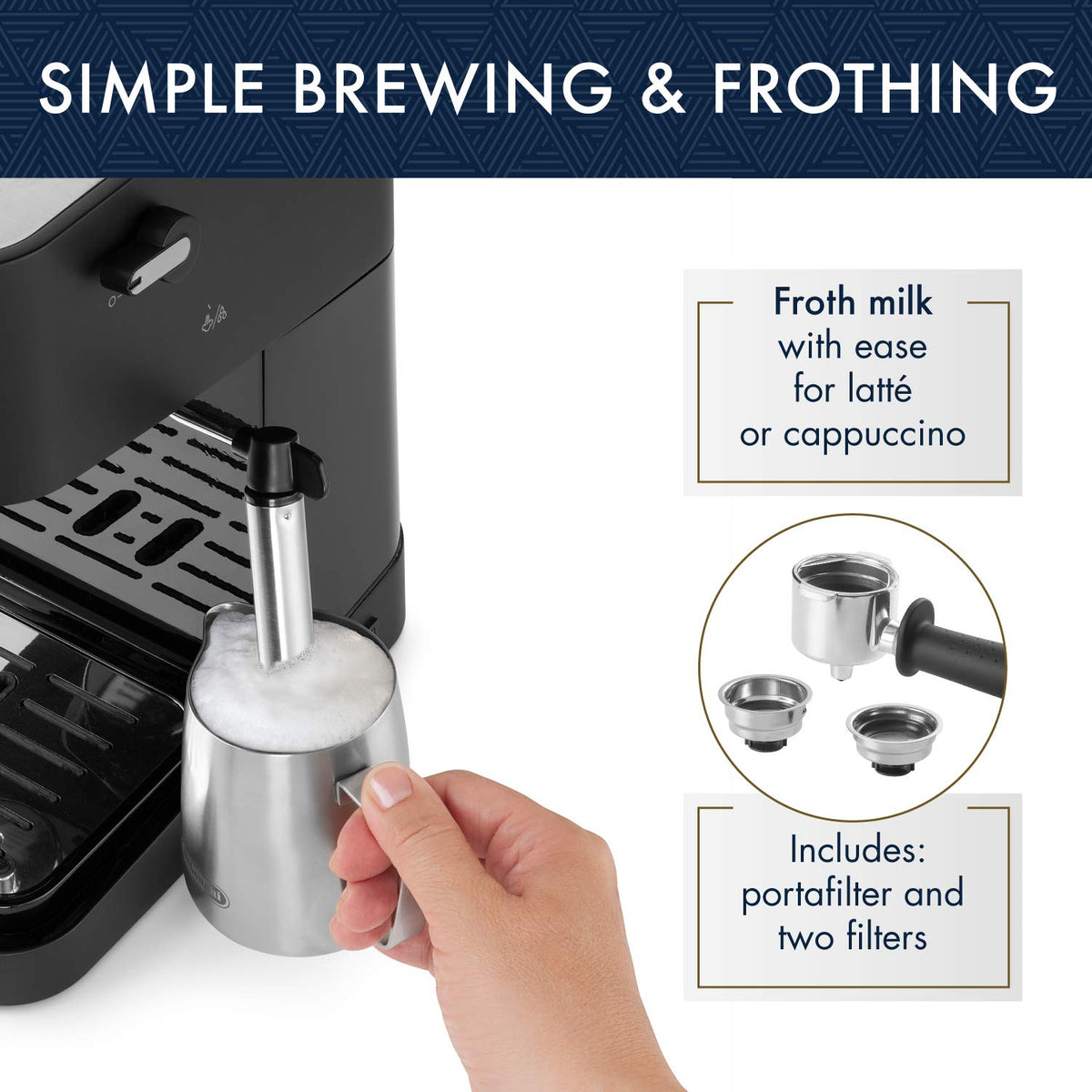 Compact Manual Espresso Machine A1220