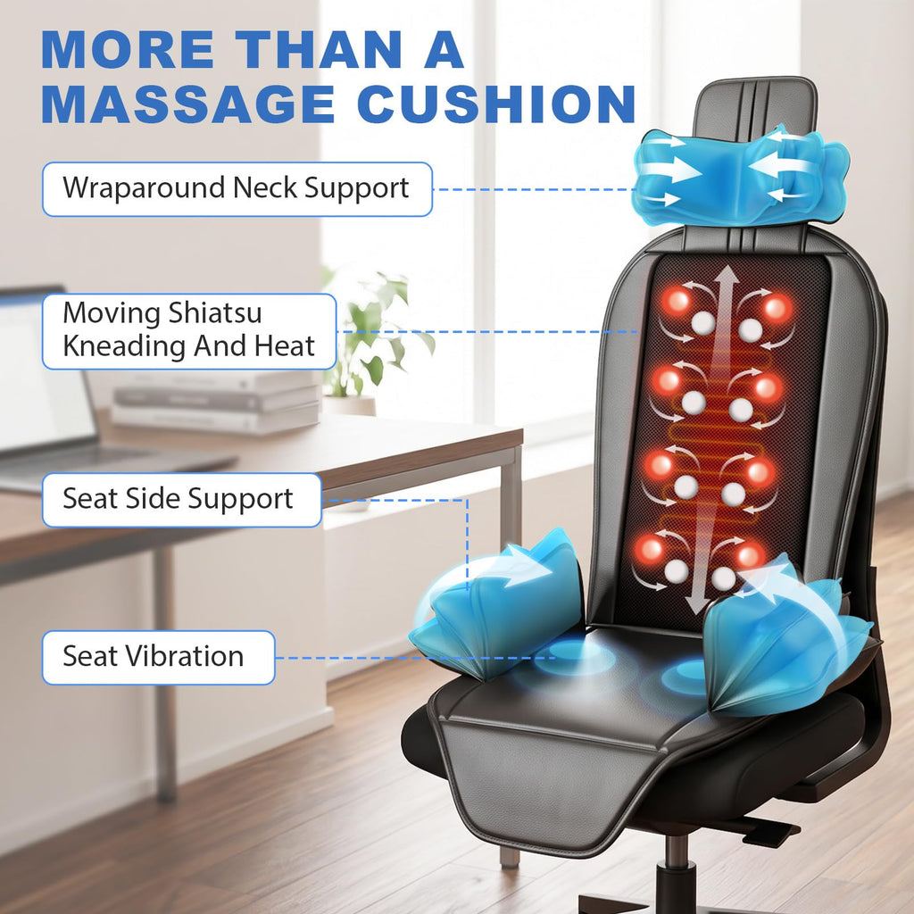 Shiatsu Massage Cushion with Heat M749713