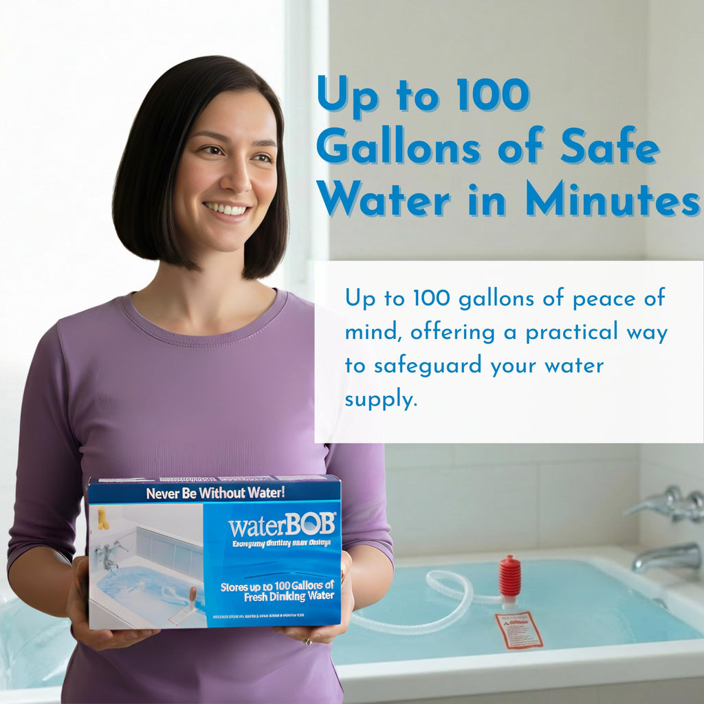 Bathtub Water Storage Bladder 100 Gallon Food Grade BPA Free M957