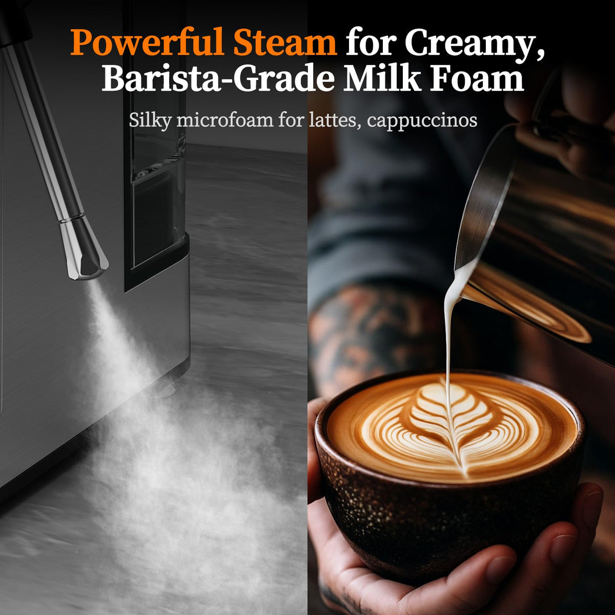 20 Bar Espresso Machine with Milk Frother X459