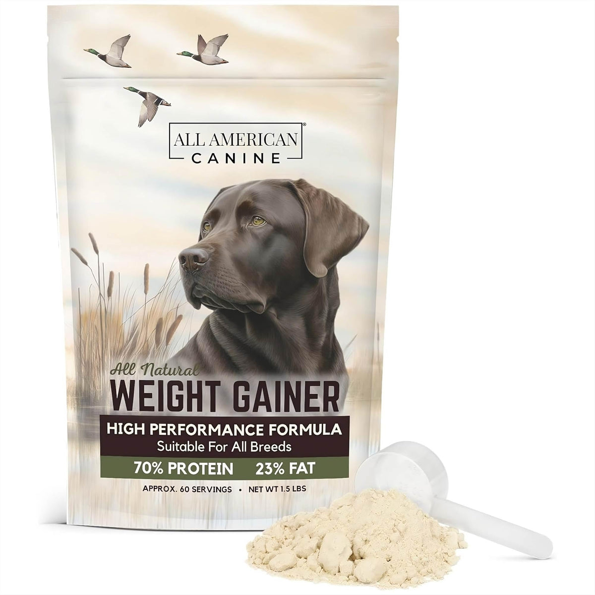 High Calorie Dog Weight Gainer Powder 60 Servings A9502
