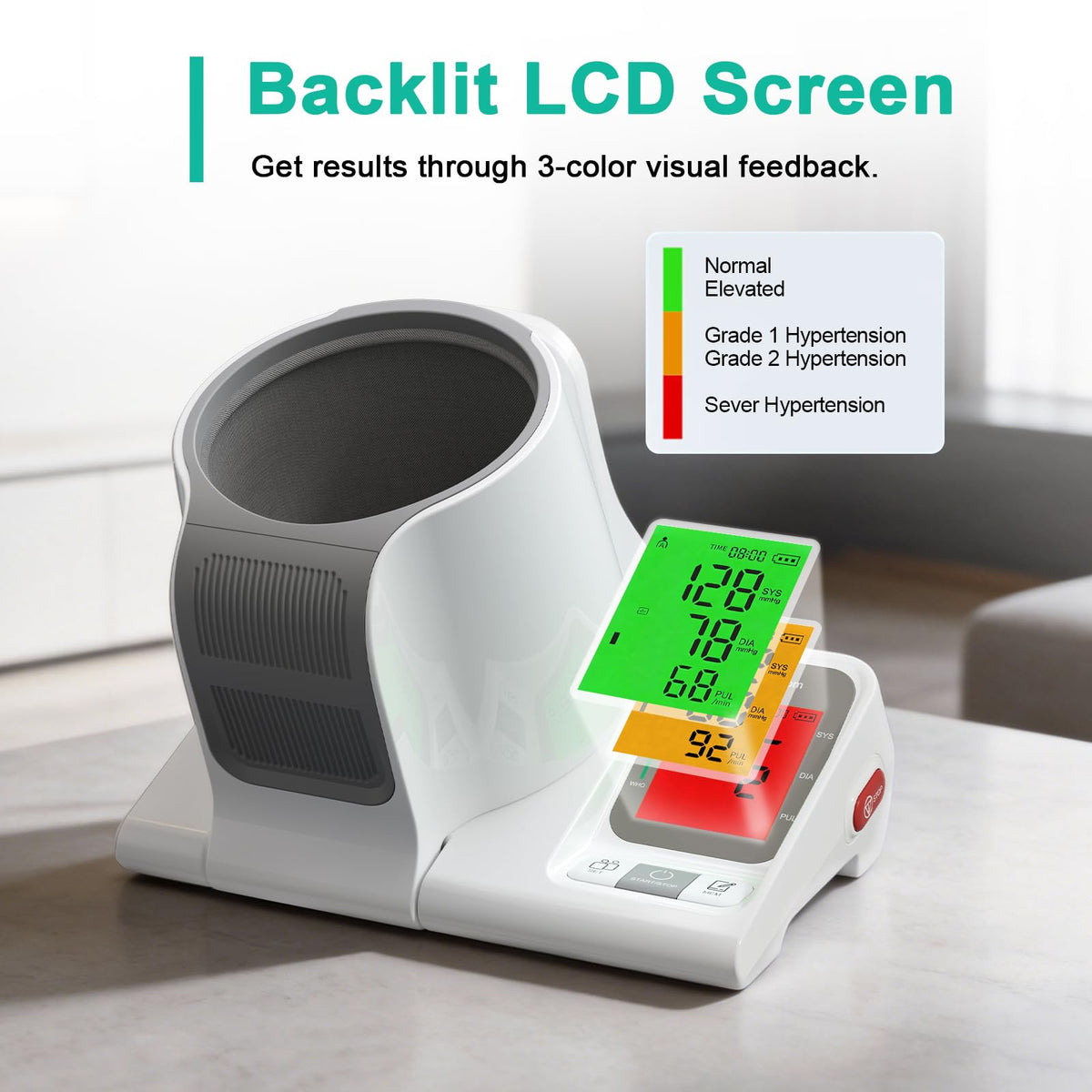 Upper Arm Blood Pressure Monitor XL Cuff K829