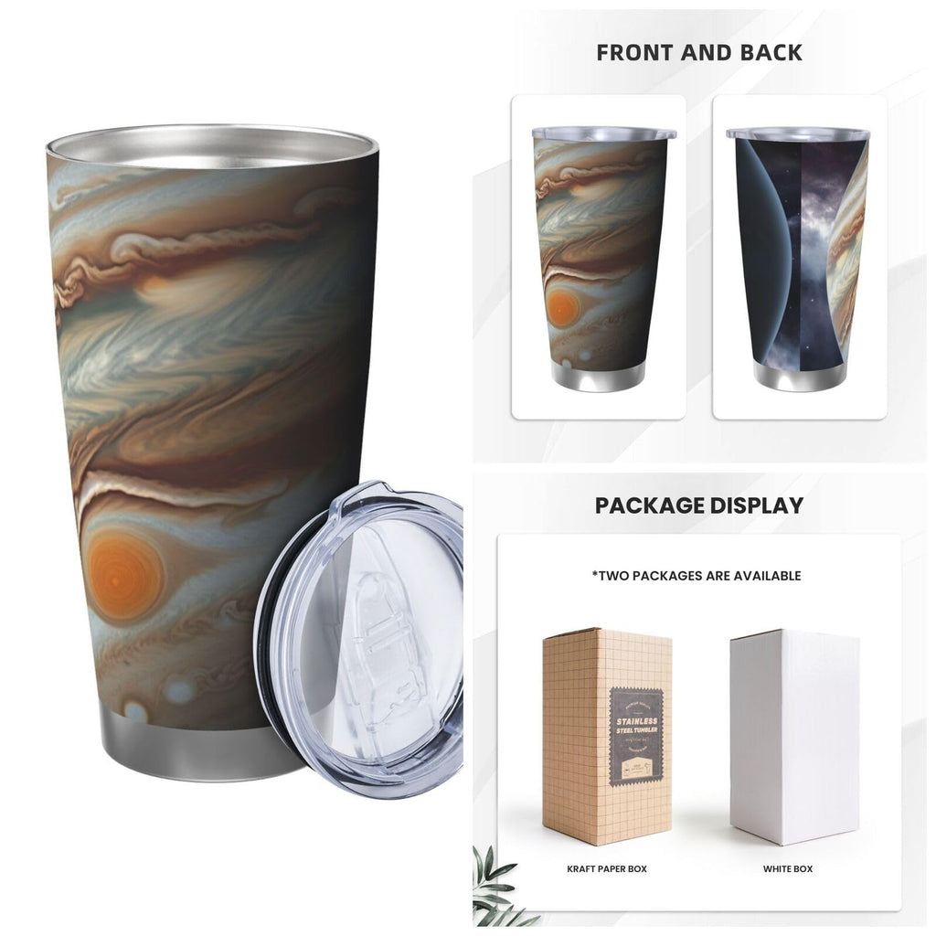 20 Oz Stainless Steel Vacuum Insulated Tumbler with Lid and Straw G3043