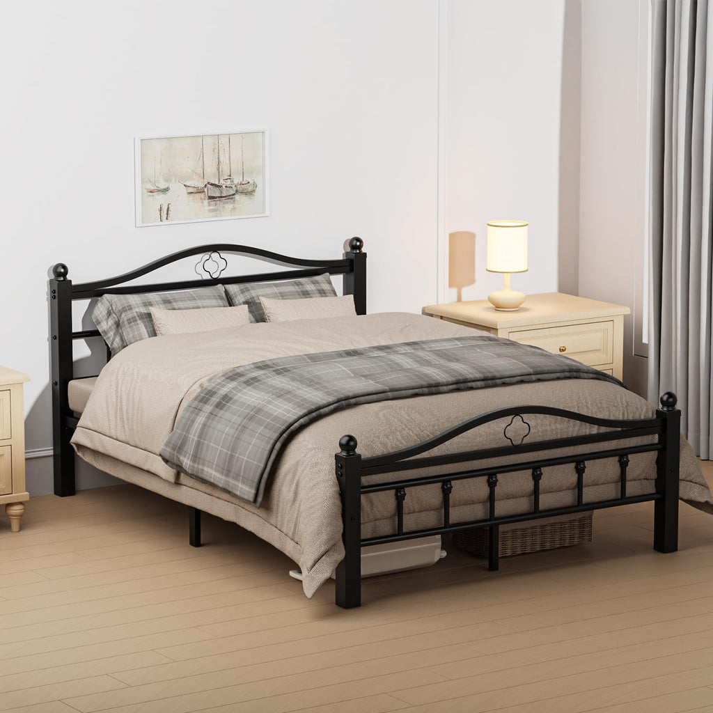 Full Size Bed Frame with Headboard X536933