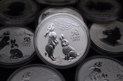 1 oz Silver Year of the Rabbit Coin O8778
