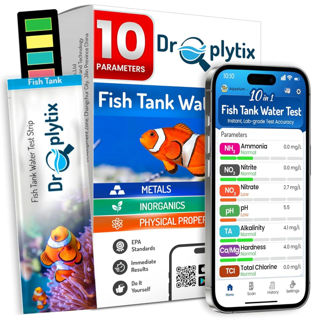 App-Enabled 10-in-1 Aquarium Water Test Kit Y80477