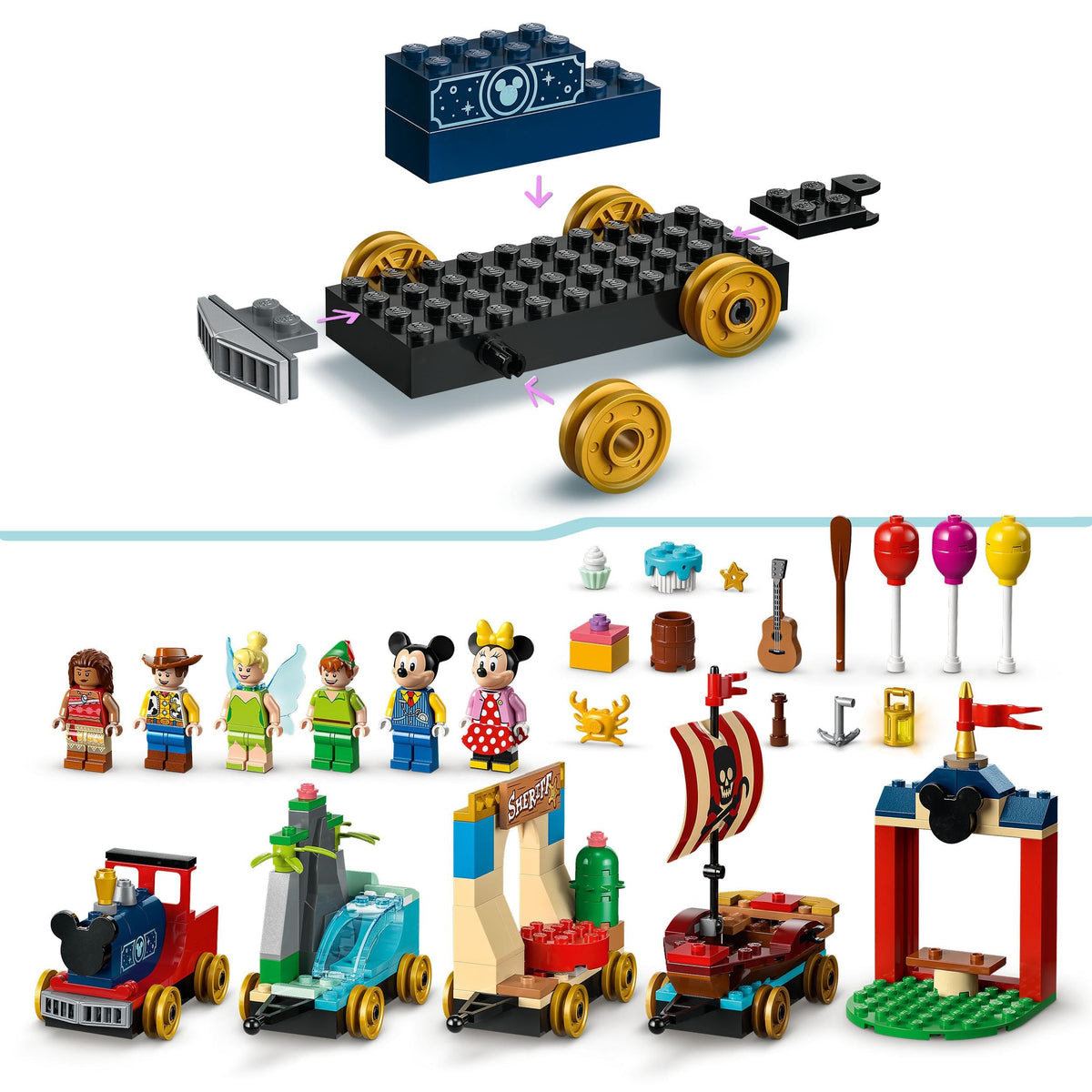 LEGO Disney Train Toy for Children I120