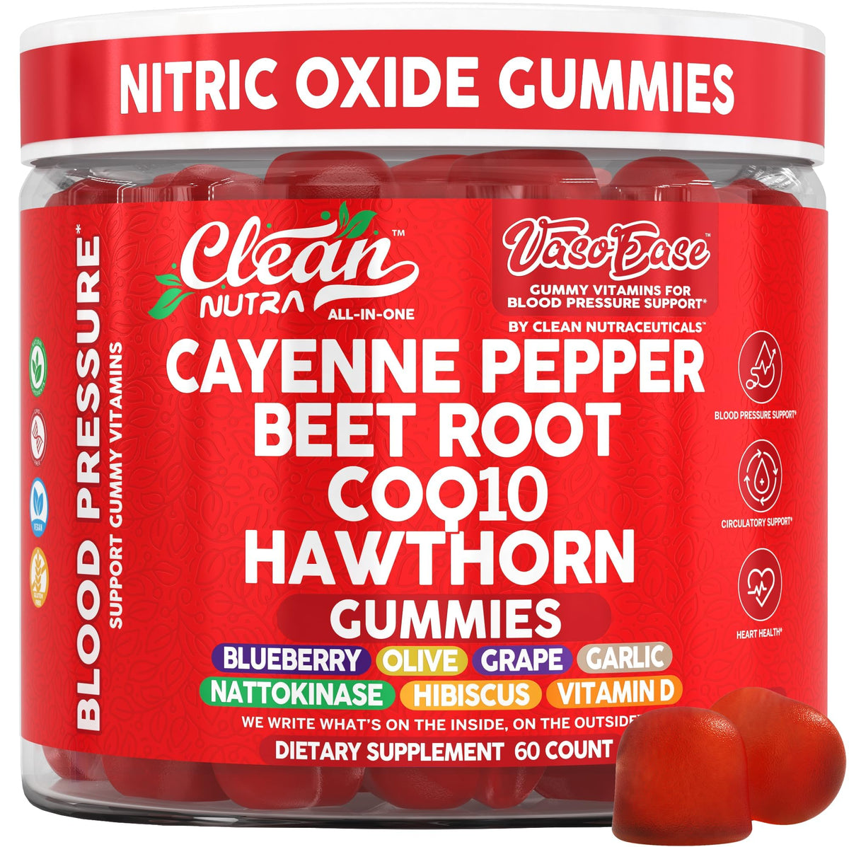 Cayenne Pepper Beet Root Gummies A5190