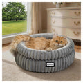 Washable Round Plush Cat Bed I2345