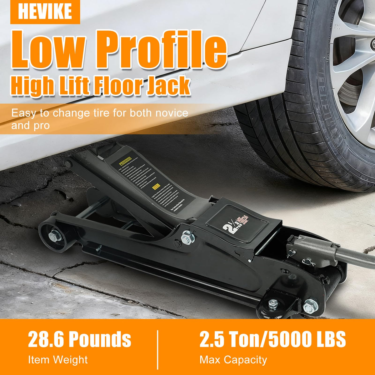 Hydraulic Car Jack with Quick Lift Pump W3280
