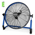 20" Portable Rechargeable Battery Operated Floor Fan F666057